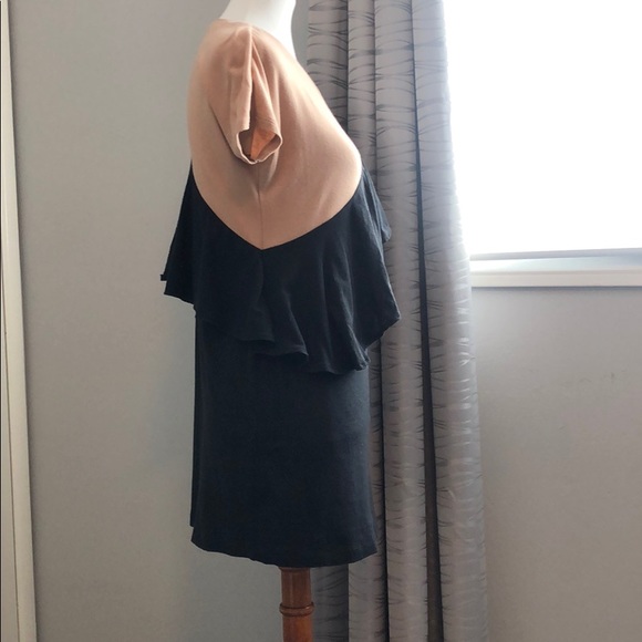 Uniqlo t-shirt ruffle mini dress - Picture 2 of 4